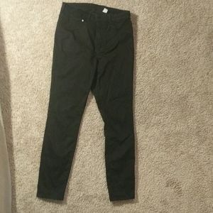 High waisted jeggings